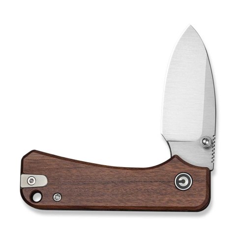 Nóż CIVIVI Baby Banter Slip Joint Nitro-V Guibourtia Drewno EDC