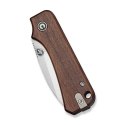 Nóż CIVIVI Baby Banter Slip Joint Nitro-V Guibourtia Drewno EDC