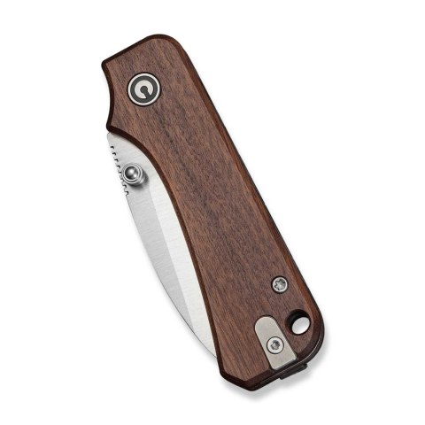 Nóż CIVIVI Baby Banter Slip Joint Nitro-V Guibourtia Drewno EDC