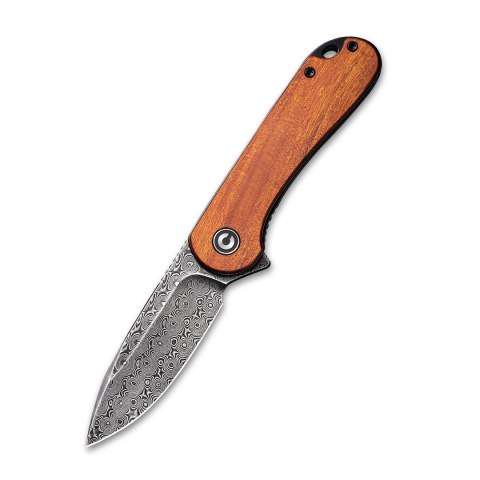Nóż CIVIVI Elementum Damascus Guibourtia Wood EDC