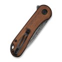Nóż CIVIVI Elementum Damascus Guibourtia Wood EDC