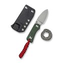 Nóż CIVIVI Baby Banter Fixed Blade Nitro-V G10 Green EDC