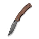 Nóż CIVIVI Clingman Damascus Guibourtia Wood EDC