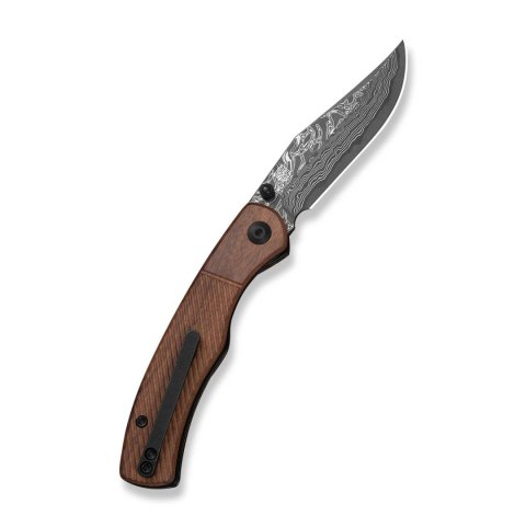 Nóż CIVIVI Clingman Damascus Guibourtia Wood EDC