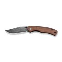 Nóż CIVIVI Clingman Damascus Guibourtia Wood EDC