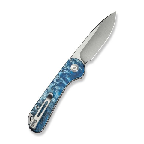 Nóż CIVIVI Elementum Slip Joint 14C28N Blue Resin EDC