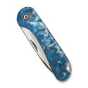 Nóż CIVIVI Elementum Slip Joint 14C28N Blue Resin EDC