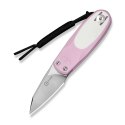 Nóż CIVIVI Purr Nitro-V Powder Pink & White G10 EDC Flipper