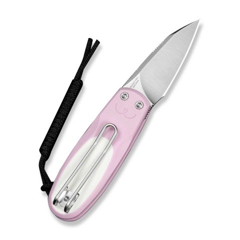 Nóż CIVIVI Purr Nitro-V Powder Pink & White G10 EDC Flipper
