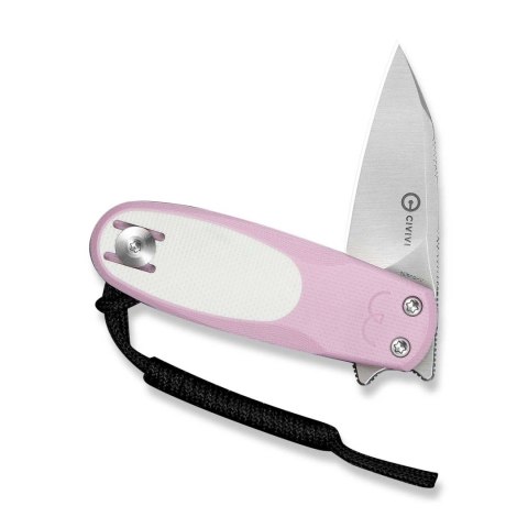 Nóż CIVIVI Purr Nitro-V Powder Pink & White G10 EDC Flipper