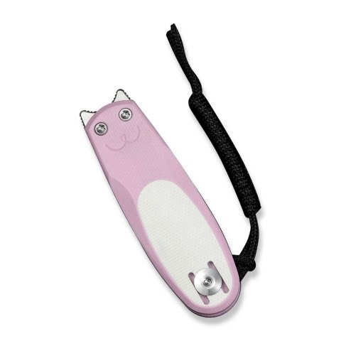 Nóż CIVIVI Purr Nitro-V Powder Pink & White G10 EDC Flipper