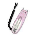Nóż CIVIVI Purr Nitro-V Powder Pink & White G10 EDC Flipper