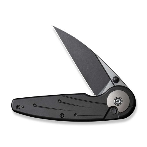 Nóż CIVIVI Starflare Nitro-V Black Aluminum Button Lock EDC