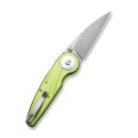 Nóż CIVIVI Starflare Nitro-V Lime Green Aluminum Button Lock EDC
