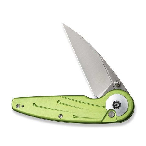 Nóż CIVIVI Starflare Nitro-V Lime Green Aluminum Button Lock EDC