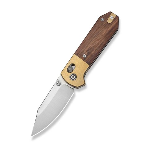 Nóż CIVIVI Yonder Clip Point 14C28N Guibourtia Crossbar Lock EDC