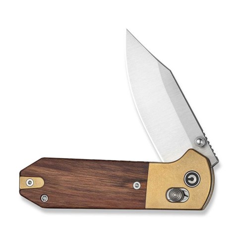 Nóż CIVIVI Yonder Clip Point 14C28N Guibourtia Crossbar Lock EDC
