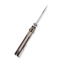 Nóż CIVIVI Yonder Clip Point 14C28N Guibourtia Crossbar Lock EDC