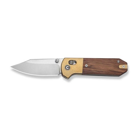 Nóż CIVIVI Yonder Clip Point 14C28N Guibourtia Crossbar Lock EDC