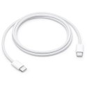 Oryginalny Kabel USB C do C 60W Apple MW493ZM/A A2795 z kluczykiem do karty SIM 1m bulk biały