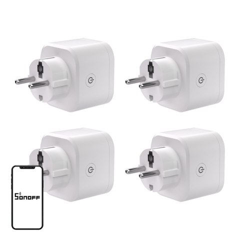 Wtyczka zewnętrzna SONOFF S61s Matter prze WiFi 4pak