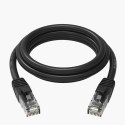 Kabel sieciowy Ethernet Orico PUG-C6 CAT6 1000Mbps RJ45 internetowy LAN okrągły 10 m - czarny