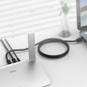 Kabel sieciowy Ethernet Orico PUG-C6 CAT6 1000Mbps RJ45 internetowy LAN okrągły 3 m - czarny