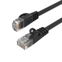 Kabel sieciowy Ethernet Orico PUG-C6B CAT6 1000Mbps RJ45 internetowy LAN płaski 15 m - czarny