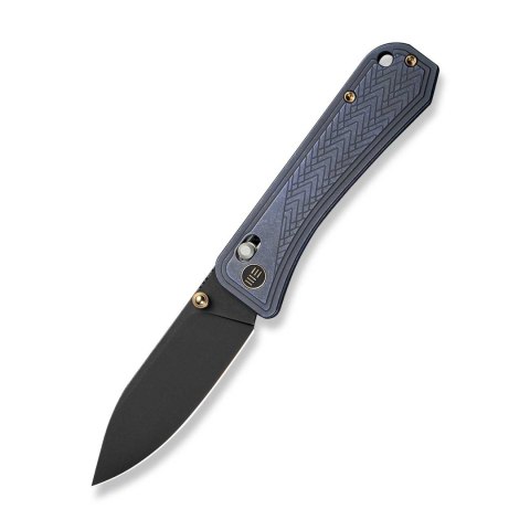 Nóż WE Knife Bougie Banter S45VN Blue Titanium Crossbar
