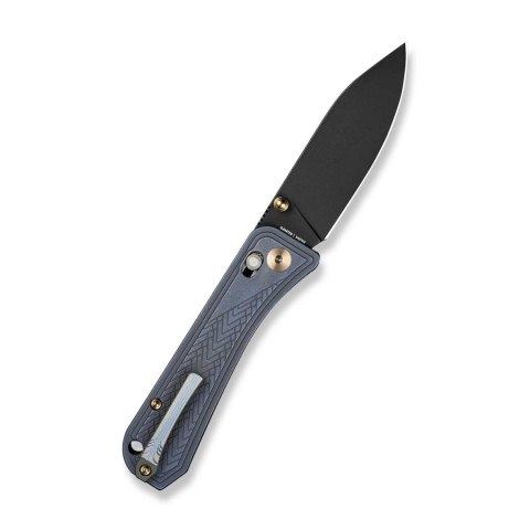 Nóż WE Knife Bougie Banter S45VN Blue Titanium Crossbar