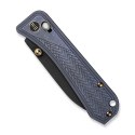 Nóż WE Knife Bougie Banter S45VN Blue Titanium Crossbar