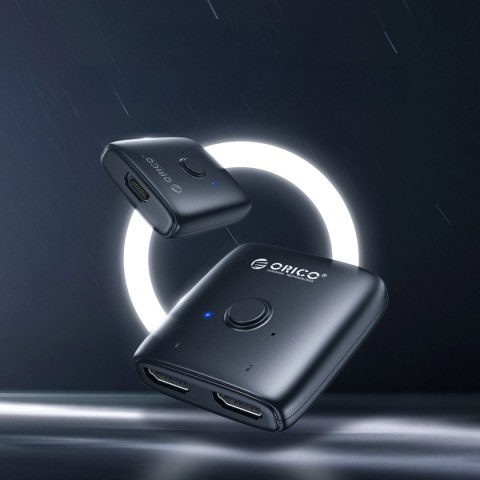 Adapter HDMI Orico AS2-A1 dwukierunkowy splitter - czarny