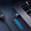 Adapter Orico CAF31 USB-C - USB-A 3.1 Gen 2 10Gbps 30cm OTG - czarny