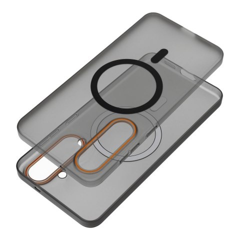 Etui na Honor 600 / 600 PRO Go Orange zgodne z MagSafe czarne