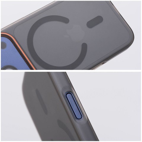 Etui na Honor 600 / 600 PRO Go Orange zgodne z MagSafe czarne