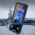 Etui na Samsung S26 ULTRA wodoodporne Shellbox Mars z metalowym ringiem czarne