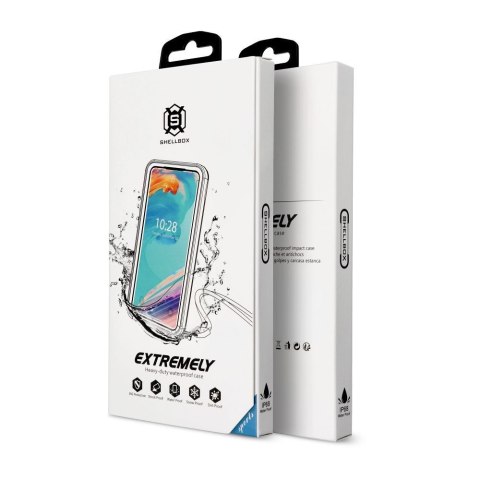 Etui na iPhone 17 Pro Max wodoodporne Shellbox Dot zgodne z MagSafe czarne