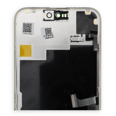 FixCell wyświetlacz do IPHONE 15 PRO MAX SOFT OLED 120Hz Proximity light sensor flex cable (Diagnosable: Used)