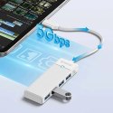 Hub USB Orico PAPW4A-C3 4-portowy 4x USB-A 3.0 0,5 m - biały