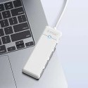 Hub USB Orico PAPW4A-C3 4-portowy 4x USB-A 3.0 0,5 m - biały