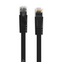 Kabel sieciowy Ethernet Orico PUG-C7B CAT7 10Gbps RJ45 internetowy LAN płaski 15 m - czarny
