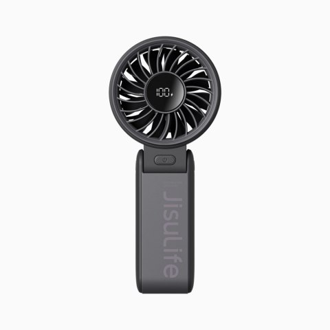 Mini wentylator Jisulife Handheld Fan Life7 5000mAh przenośny wiatraczek USB - czarny