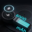 Mini wentylator Jisulife Handheld Fan Life7 5000mAh przenośny wiatraczek USB - czarny