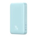 Powerbank magnetyczny Baseus Magnetic Mini 10000mAh, USB-C 20W MagSafe (niebieski)