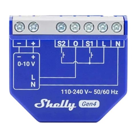 Ściemniacz SHELLY Dimmer 0/1-10V PM Gen4