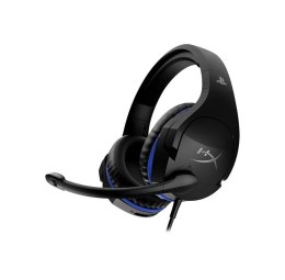 Słuchawki przewodowe nauszne Jack 3,5 mm HyperX Cloud Stinger PlayStation czarno niebieskie