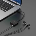 Zewnętrzna karta dźwiękowa Orico SKT3 USB-A - czarna