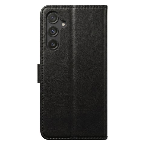 Etui skórzane Smart Luxe do Honor 400 Lite czarne