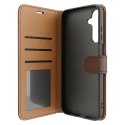 Etui skórzane Smart Luxe do Honor Magic 8 Lite brązowe