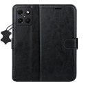 Etui skórzane Smart Luxe do Motorola Moto G15 / G15 Power / G17 / G17 Power brązowe